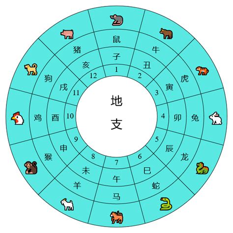 時辰天干地支時間|天干地支時辰對照表